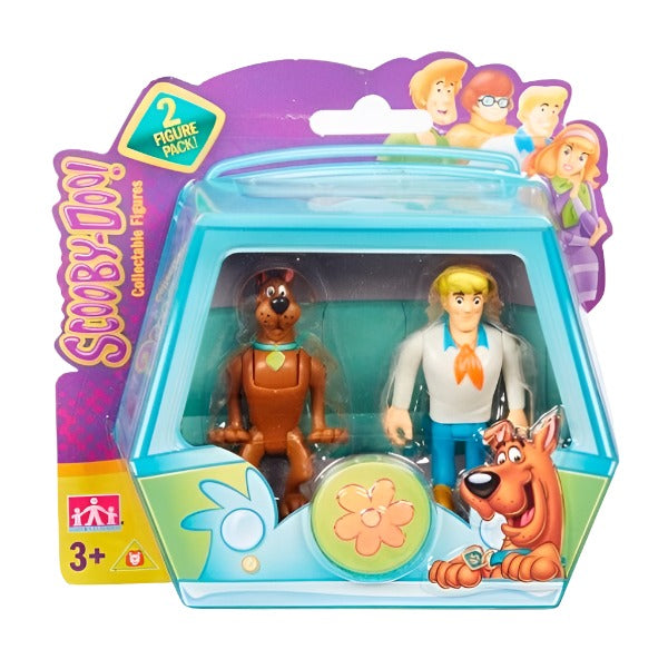 Scooby-Doo! - Set 2 figurine 7 cm - Scooby + Fred