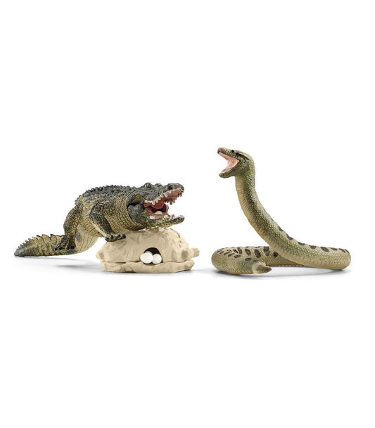 Set Schleich,  Pericol In Mlastina