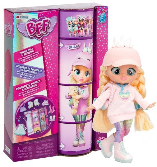 Papusa, Cry Babies Best Friends Forever - Stella, 20 cm