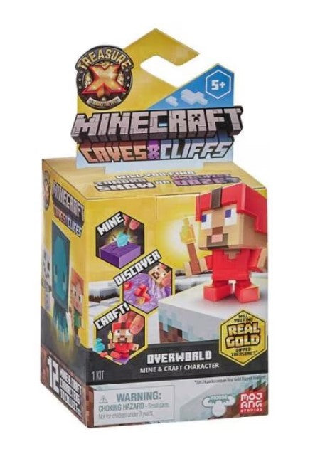 Minecraft Treasure X - Set de joaca Caves & Cliffs Overworld