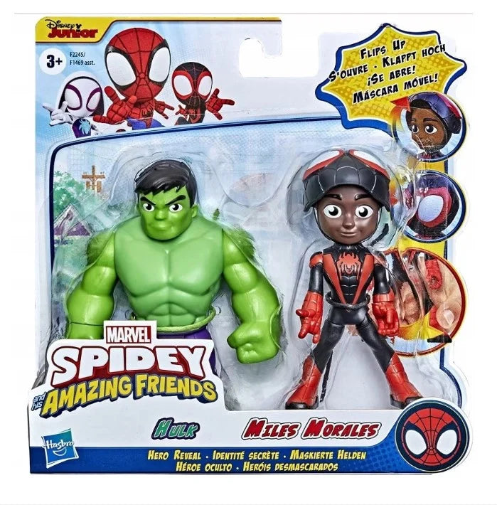 Spidey Prietenii Extraordinari - Hulk + Miles Morales