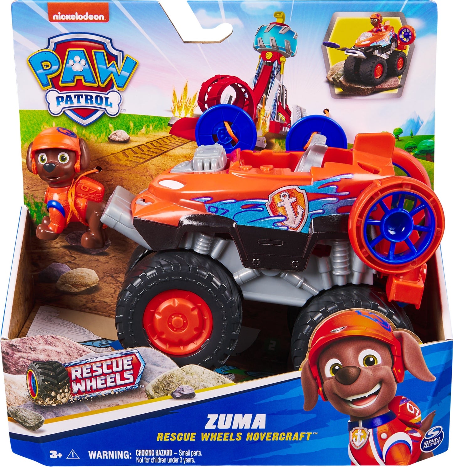 Set de joaca Paw Patrol Rescue Wheels - Vehiculul Zuma