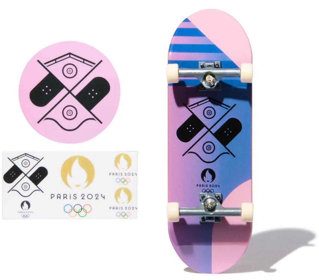 Set Tech Deck Jocurile Olimpice 2024 Paris - albastru-roz