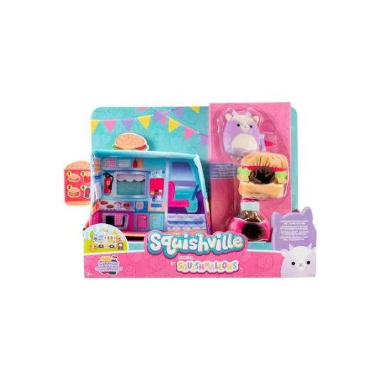 Set Squishville Camionul cu Alimente