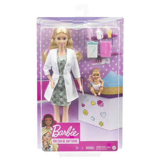 Papusa Barbie You can be Anything - Doctor Pediatru