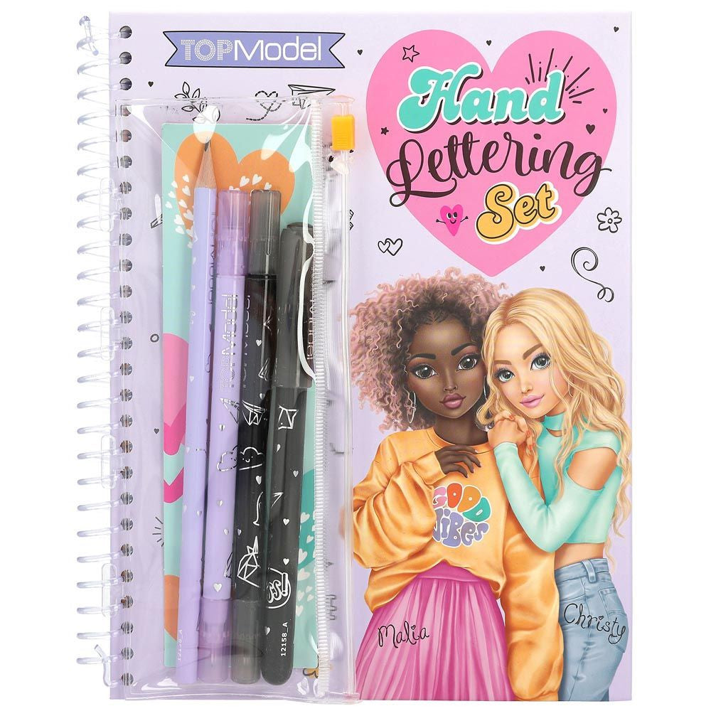 TOPModel Carte colorat Set Handlelettering