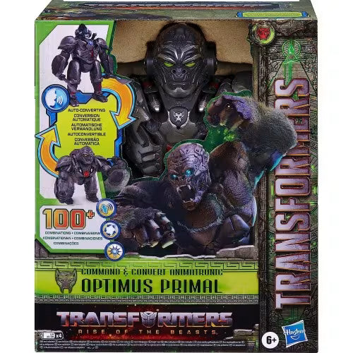 Transformers Rise of the Beasts Optimus Primal Animatronic