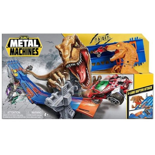 Set pista cu masinuta metalica - Raptor Attack