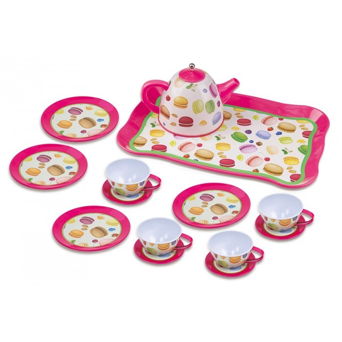 Playgo Set de ceai cu model Macaron