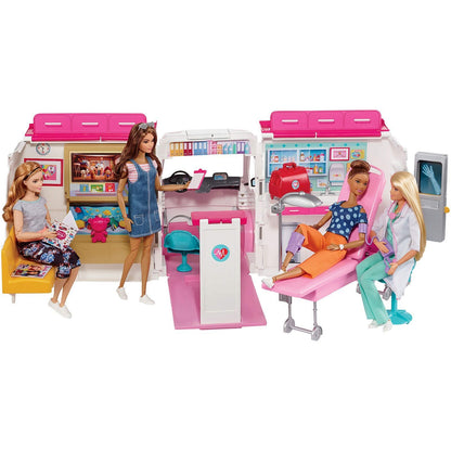 Set de joaca Barbie - Ambulanţă cu sunete şi lumini