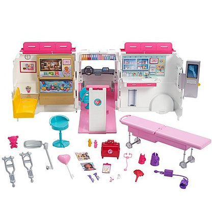 Set de joaca Barbie - Ambulanţă cu sunete şi lumini