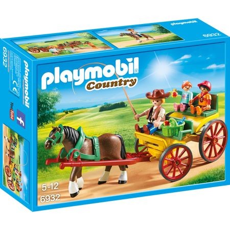 Joc Playmobil Country, Trasura cu cal