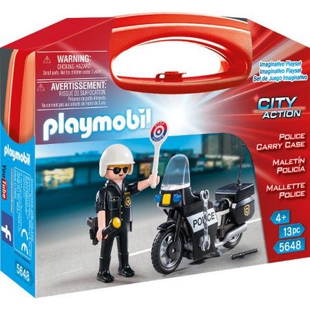 Set Playmobil Portabil - Politie