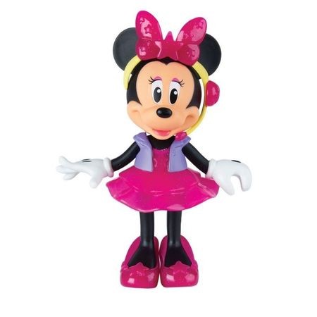 Figurina Jakks Pacific Disney Minnie Mouse Pop Star cu accesorii