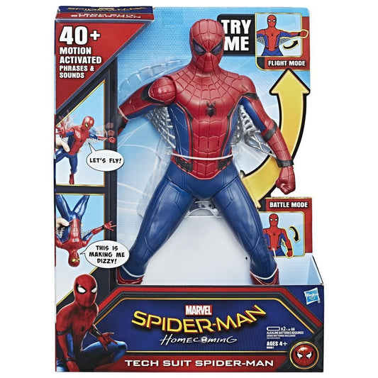 Figurină Spiderman electronică 38 cm - 40 Fraze in FRANCEZA