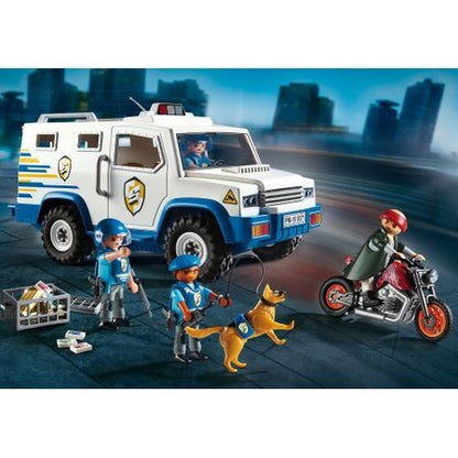 Set Playmobil City Action - Masina De Politie Blindata 9371