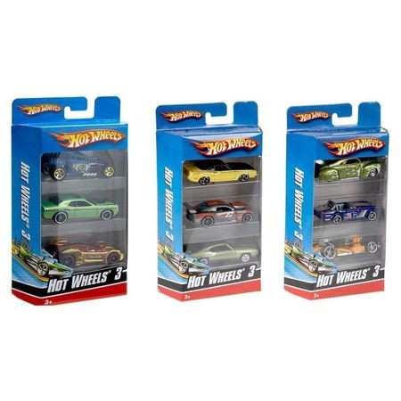 Set masinute Hot Wheels, 3 piese