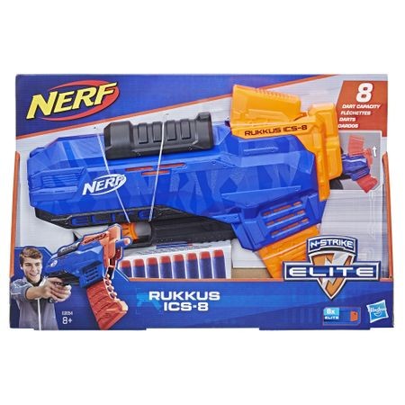 Blaster NERF - N-Strike Elite, Rukkus ICS 8
