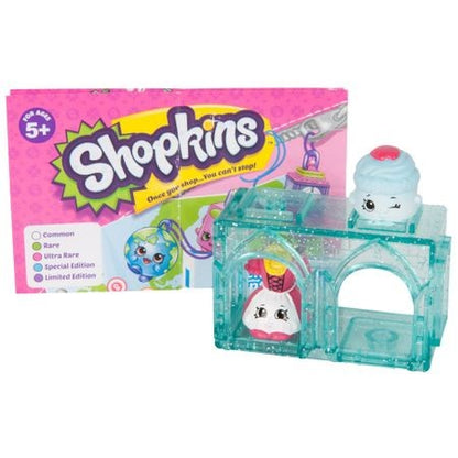 Set de joaca, Shopkins, Happy Places, Pachet 2 figurine, Colectia Europa