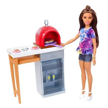 Set accesorii pentru gatit pizza Barbie