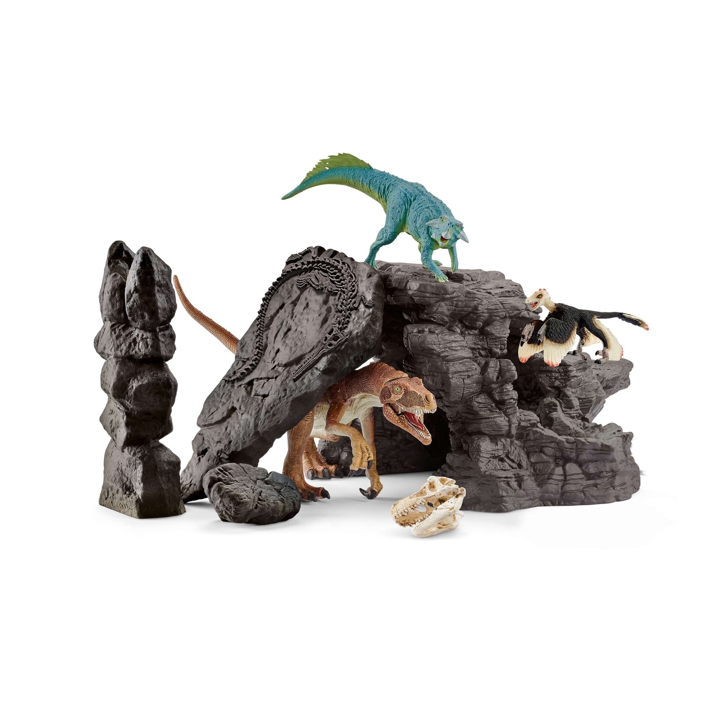 Set de joaca Schleich Pestera cu Figurina Dino - 41461