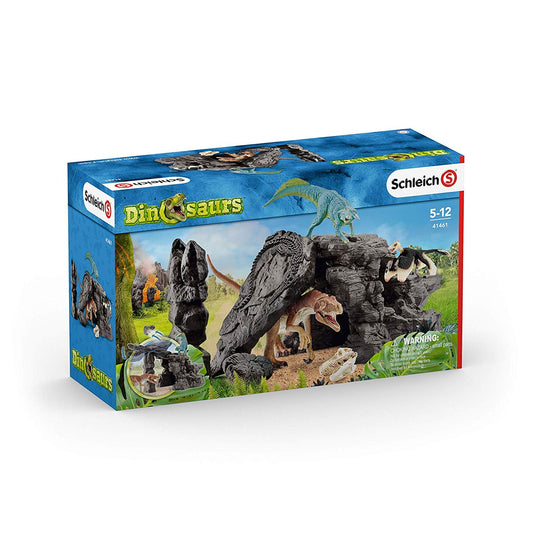 Set de joaca Schleich Pestera cu Figurina Dino - 41461