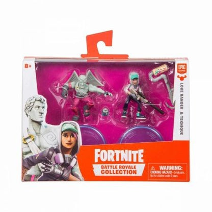 Set 2 figurine articulate Fortnite, Teknique si Love Range , W1