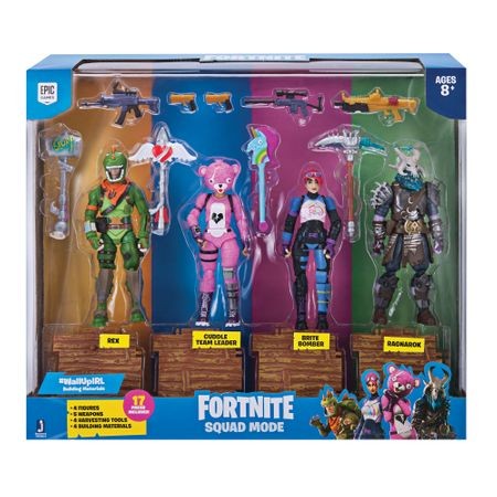 FORTNITE Squad Mode, cu 4 figurine si accesorii