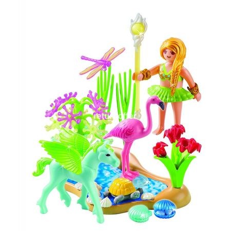 Set figurina Playmobil Zana verii cu cal inaripat