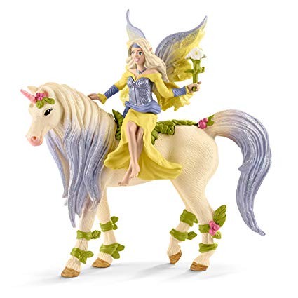 Set figurine Schleich - Sera Cu Unicorn, SL70565