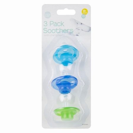 Set 3 suzete BabyPure pentru baieti