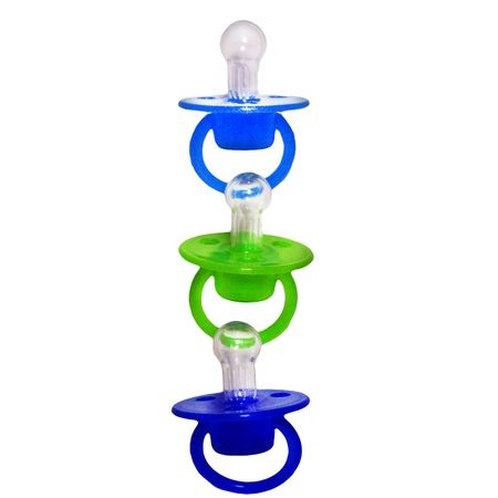 Set 3 suzete BabyPure pentru baieti