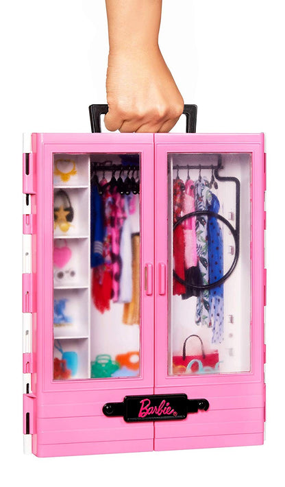 Set de joaca Mattel - Dressing Barbie, roz