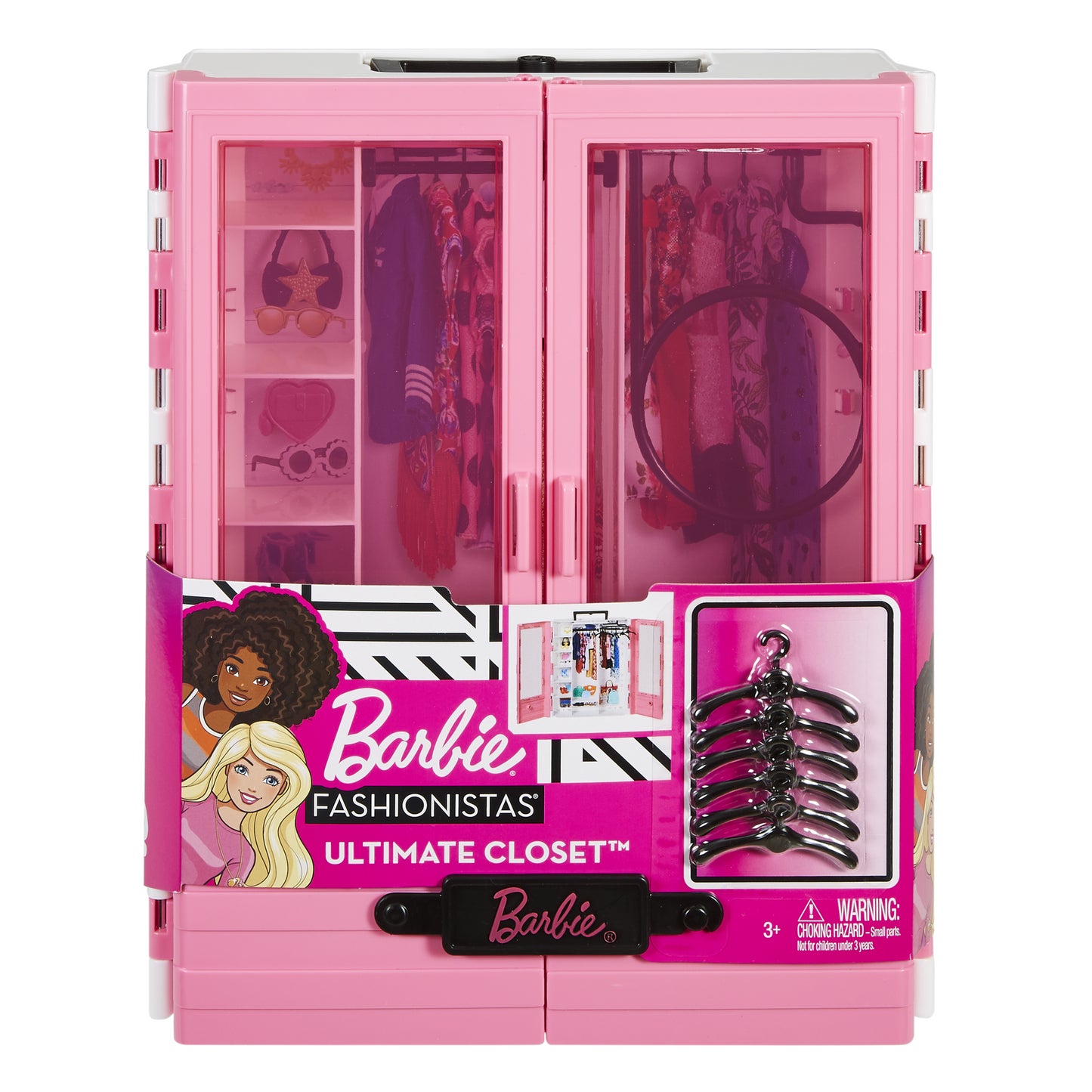 Set de joaca Mattel - Dressing Barbie, roz