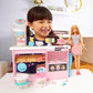 Set de joaca Papusa Barbie si atelierul de dulciuri, 3 ani+