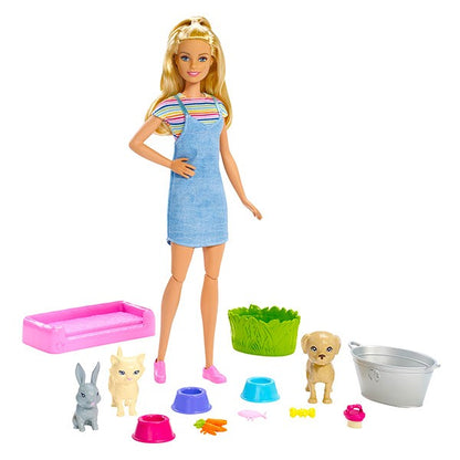 Barbie: Gradinita pentru animale cu papausa blonda