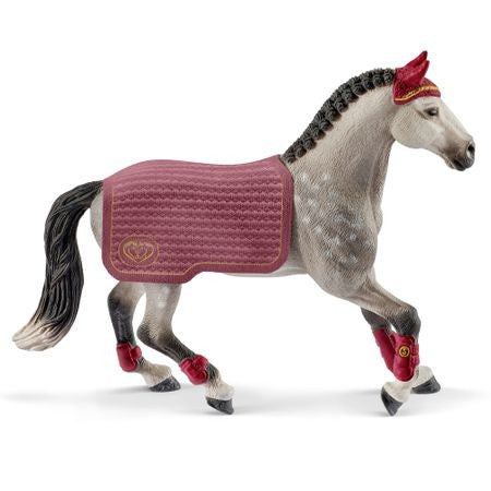 Figurina Schleich - Turnir de calarie cu iapa Trakehner 42456