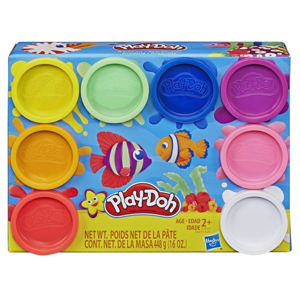 Set Plastilina Play-Doh, 8 cutii - Rainbow