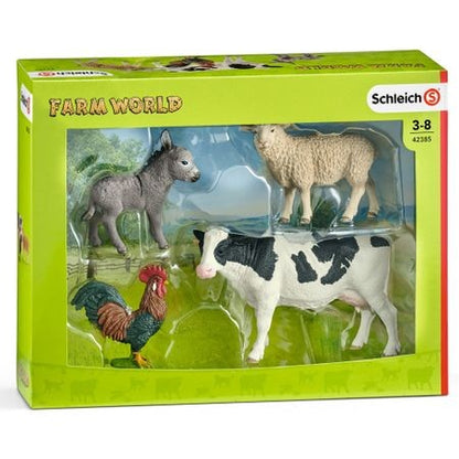 Set figurine Schleich, Lumea fermei, set incepator