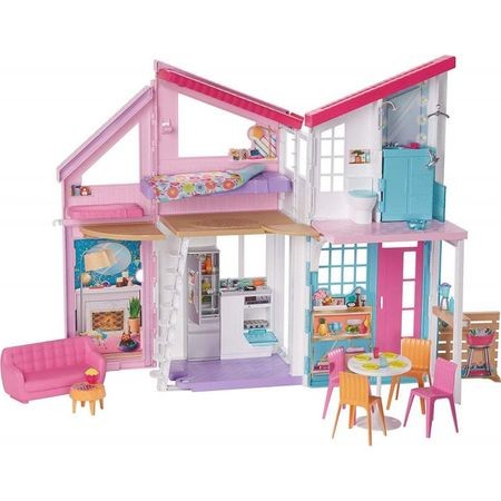 Set de joaca Barbie FXG57, Casa Mattel Barbie din Malibu