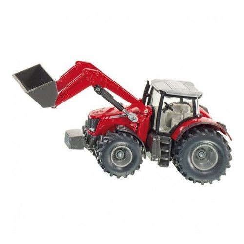 Tractor Massey Ferguson cu incarcator frontal, metal SIKU1:50