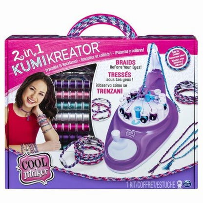 Set de creatie Kumi Kreator, Bratarile prieteniei 2 in 1