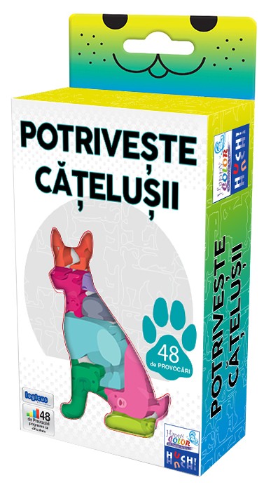 Joc Dog Pile - Potriveste catelusii