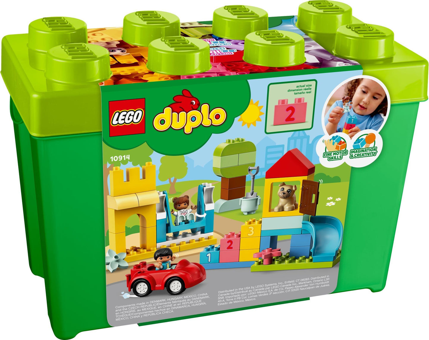 LEGO DUPLO - Cutie Deluxe In forma de caramida