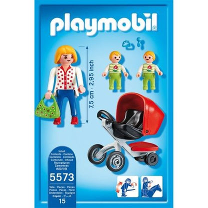 Playmobil City Life - Carucior cu Gemeni