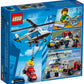 LEGO City - Urmarire cu elicopterul politiei