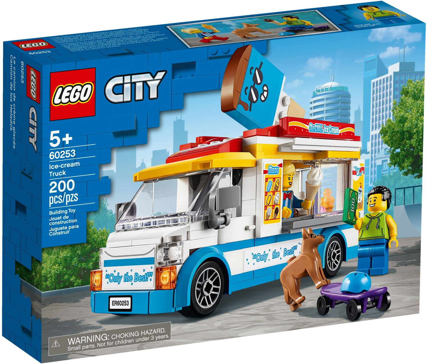 LEGO City - Furgoneta cu inghetata
