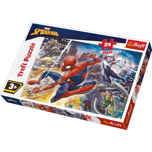Puzzle Trefl Maxi - Spiderman cel puternic 24 piese