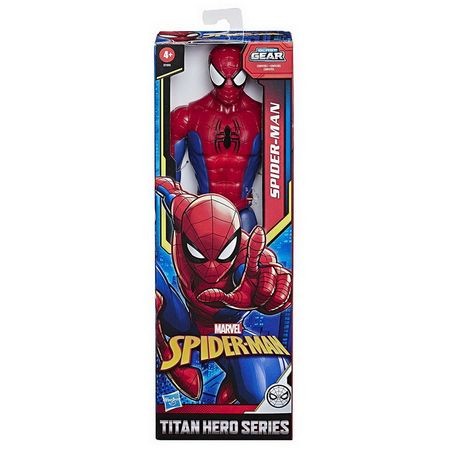 Figurina Spiderman cu 5 puncte de articulatie, 30 cm Hasbro