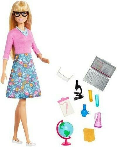 Set de joaca Papusa Barbie Profesoara
